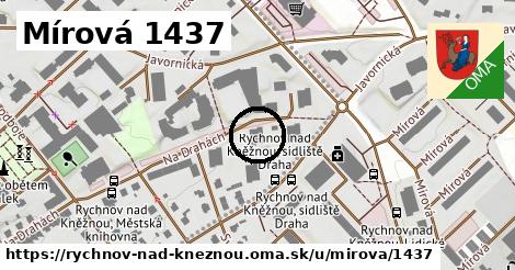Mírová 1437, Rychnov nad Kněžnou