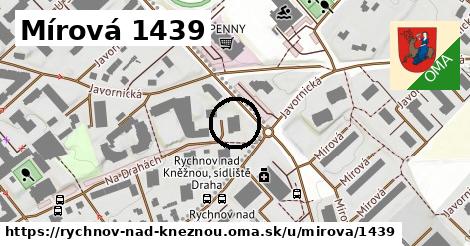 Mírová 1439, Rychnov nad Kněžnou