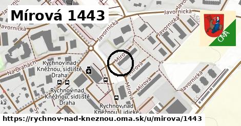 Mírová 1443, Rychnov nad Kněžnou