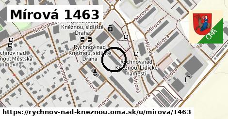 Mírová 1463, Rychnov nad Kněžnou