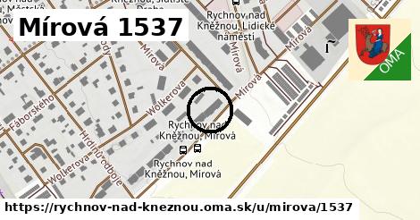 Mírová 1537, Rychnov nad Kněžnou