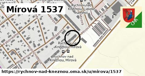 Mírová 1537, Rychnov nad Kněžnou