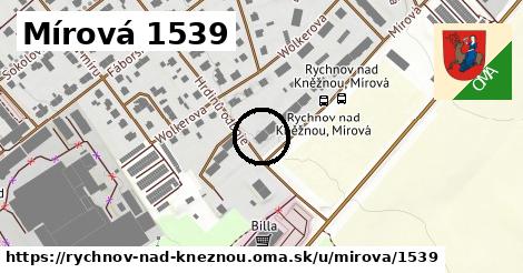 Mírová 1539, Rychnov nad Kněžnou