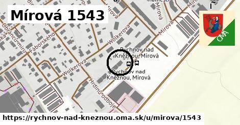 Mírová 1543, Rychnov nad Kněžnou