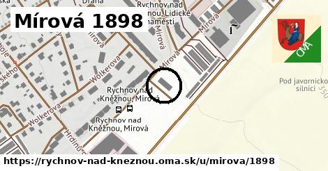 Mírová 1898, Rychnov nad Kněžnou