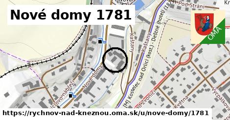 Nové domy 1781, Rychnov nad Kněžnou