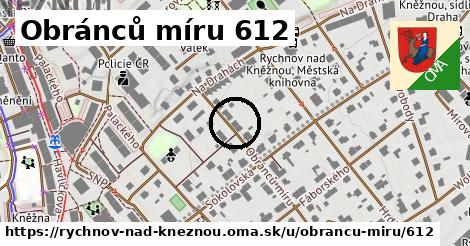 Obránců míru 612, Rychnov nad Kněžnou