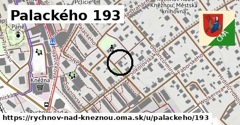 Palackého 193, Rychnov nad Kněžnou