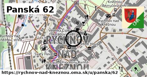 Panská 62, Rychnov nad Kněžnou