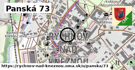 Panská 73, Rychnov nad Kněžnou