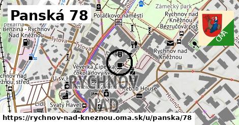 Panská 78, Rychnov nad Kněžnou