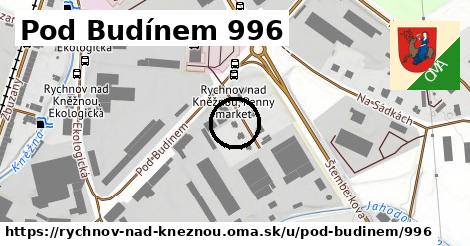 Pod Budínem 996, Rychnov nad Kněžnou