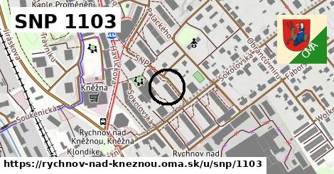 SNP 1103, Rychnov nad Kněžnou