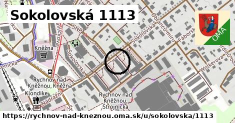 Sokolovská 1113, Rychnov nad Kněžnou