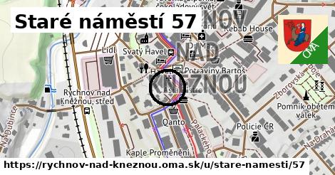 Staré náměstí 57, Rychnov nad Kněžnou