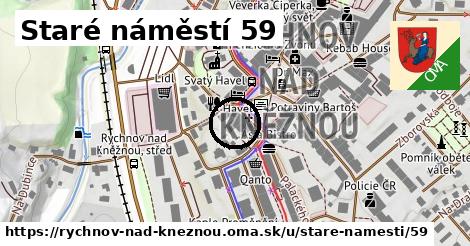 Staré náměstí 59, Rychnov nad Kněžnou