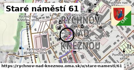 Staré náměstí 61, Rychnov nad Kněžnou