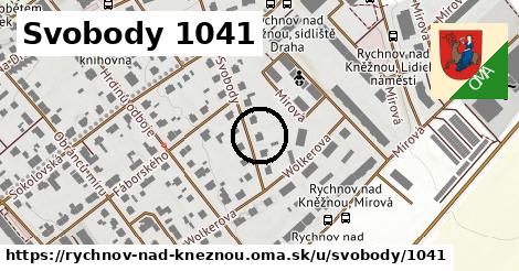 Svobody 1041, Rychnov nad Kněžnou