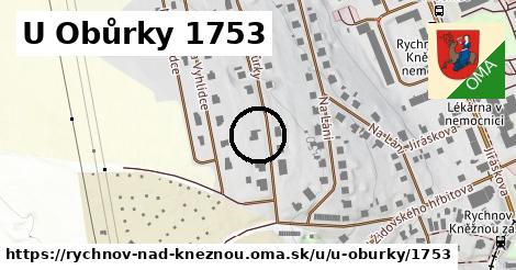 U Obůrky 1753, Rychnov nad Kněžnou