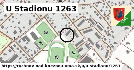 U Stadionu 1263, Rychnov nad Kněžnou