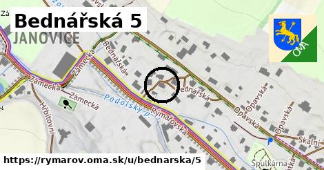 Bednářská 5, Rýmařov