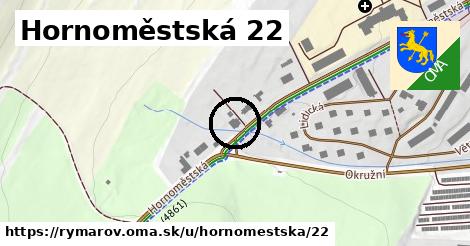 Hornoměstská 22, Rýmařov