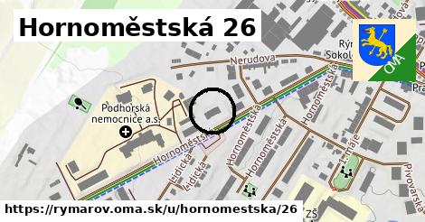 Hornoměstská 26, Rýmařov