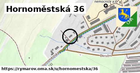 Hornoměstská 36, Rýmařov