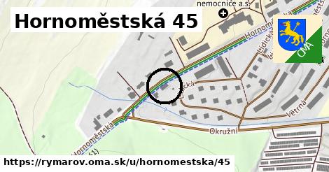 Hornoměstská 45, Rýmařov