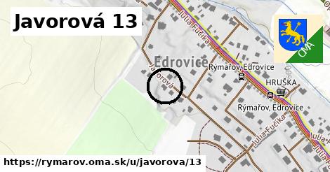 Javorová 13, Rýmařov