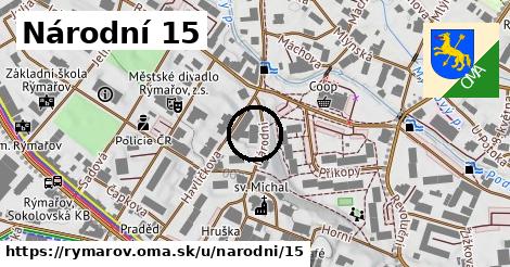 Národní 15, Rýmařov