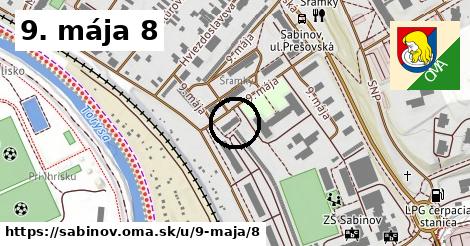 9. mája 8, Sabinov