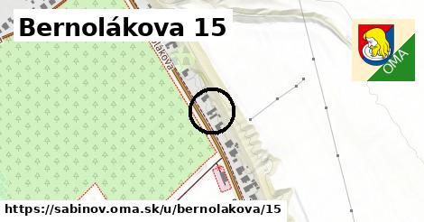 Bernolákova 15, Sabinov