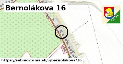 Bernolákova 16, Sabinov