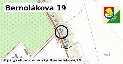 Bernolákova 19, Sabinov