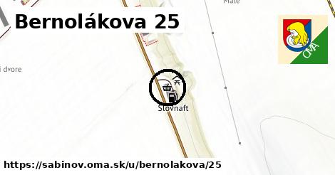 Bernolákova 25, Sabinov