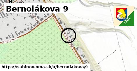 Bernolákova 9, Sabinov