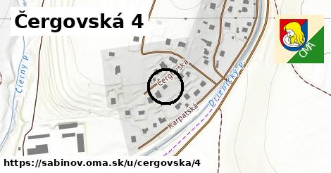 Čergovská 4, Sabinov