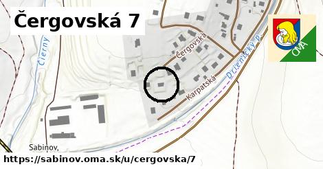 Čergovská 7, Sabinov