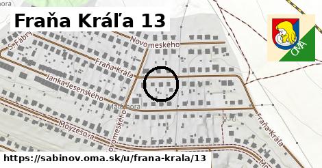 Fraňa Kráľa 13, Sabinov