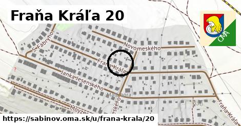 Fraňa Kráľa 20, Sabinov