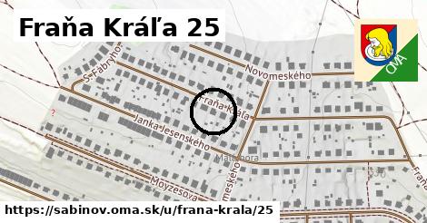 Fraňa Kráľa 25, Sabinov