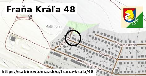 Fraňa Kráľa 48, Sabinov