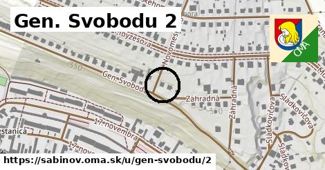 Gen. Svobodu 2, Sabinov
