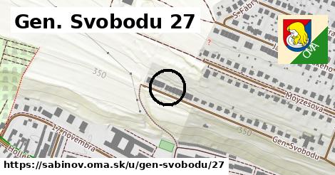 Gen. Svobodu 27, Sabinov