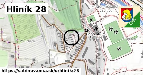 Hliník 28, Sabinov