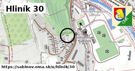 Hliník 30, Sabinov