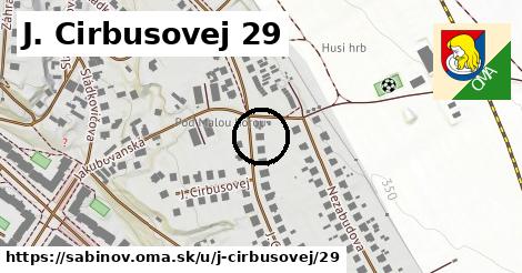 J. Cirbusovej 29, Sabinov