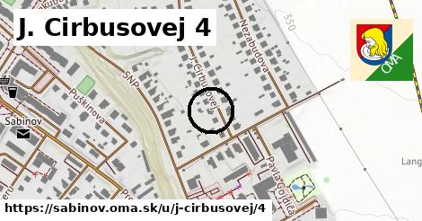 J. Cirbusovej 4, Sabinov