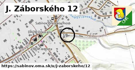 J. Záborského 12, Sabinov